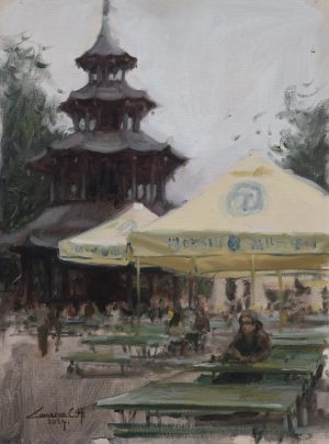 Biergarden at the Chinese Tower