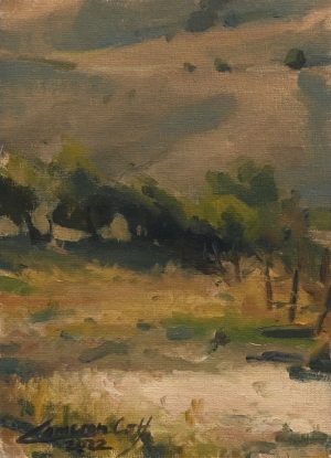 Evening in the Tuscan countryside