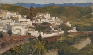 View on the Andalusian Town Montoro