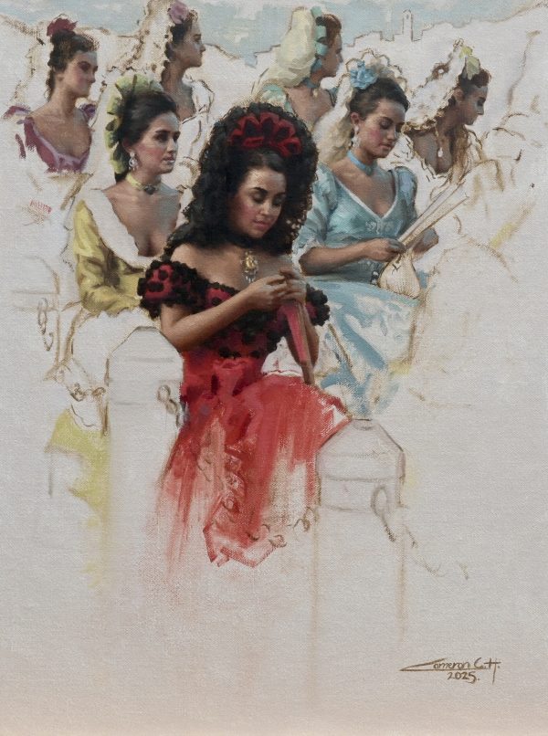 Andalusian Women 2 (Frame included) - Image 2