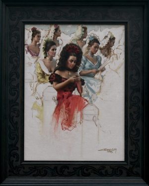 Andalusian Women 2 (Frame included)