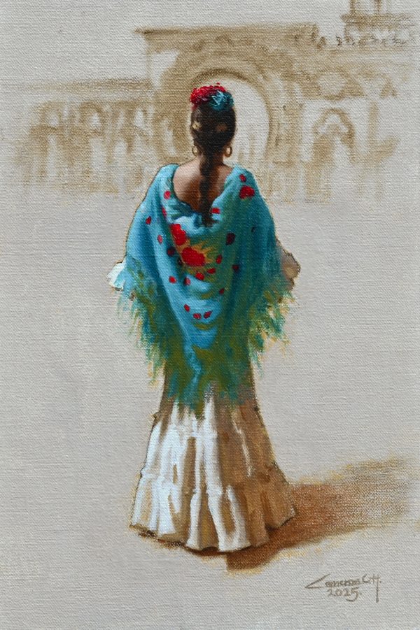  The Turquoise Shawl