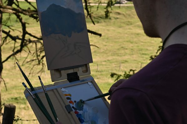 Cameron - Painting in the great outdoors